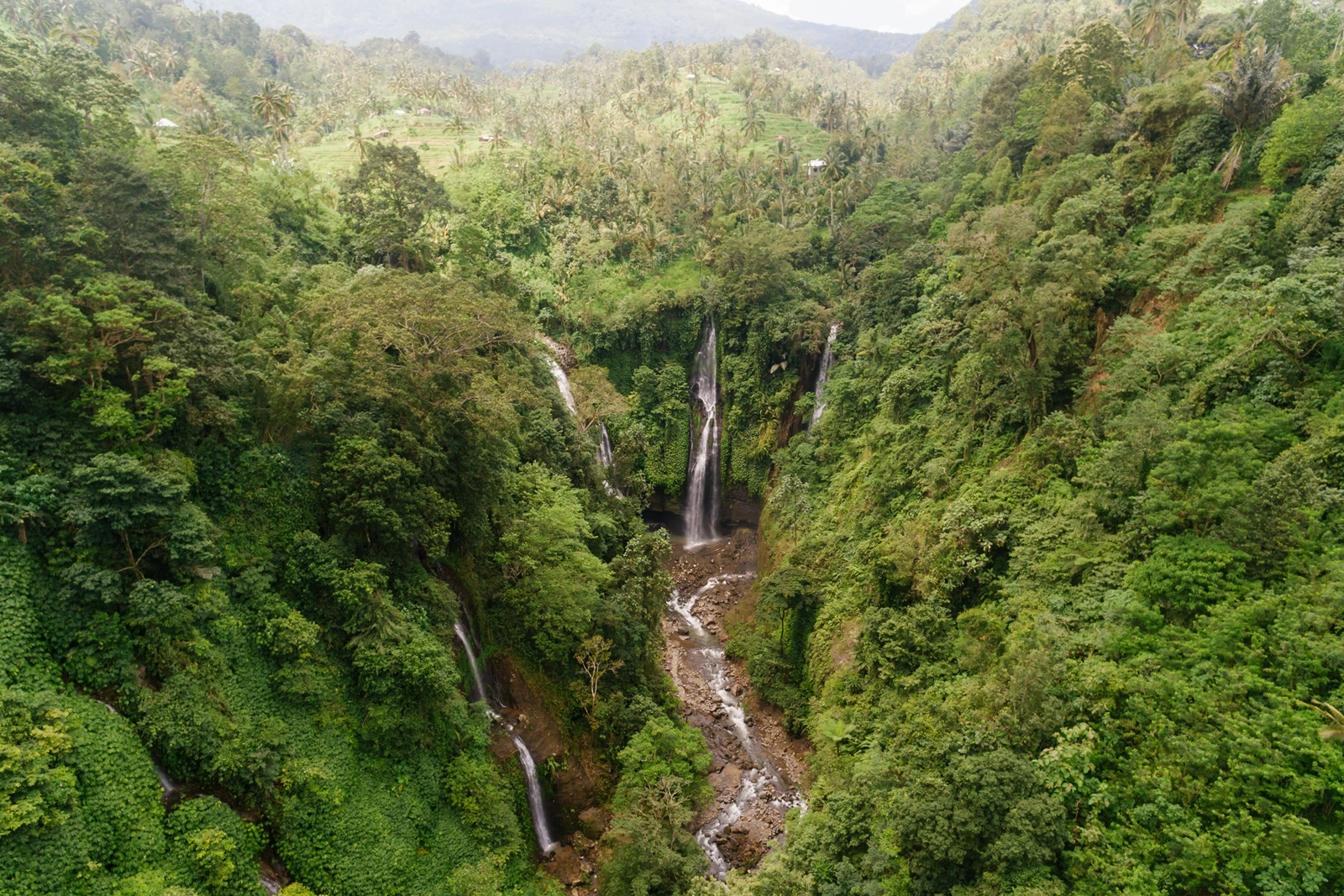 Sekumpul Waterfall in North Bali