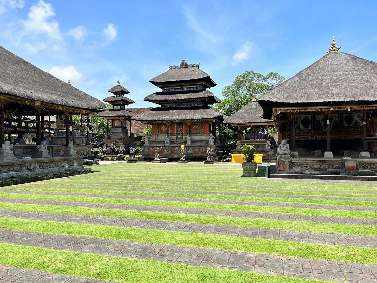 Traditional Balinese Temple Architecture at Batuan Temple