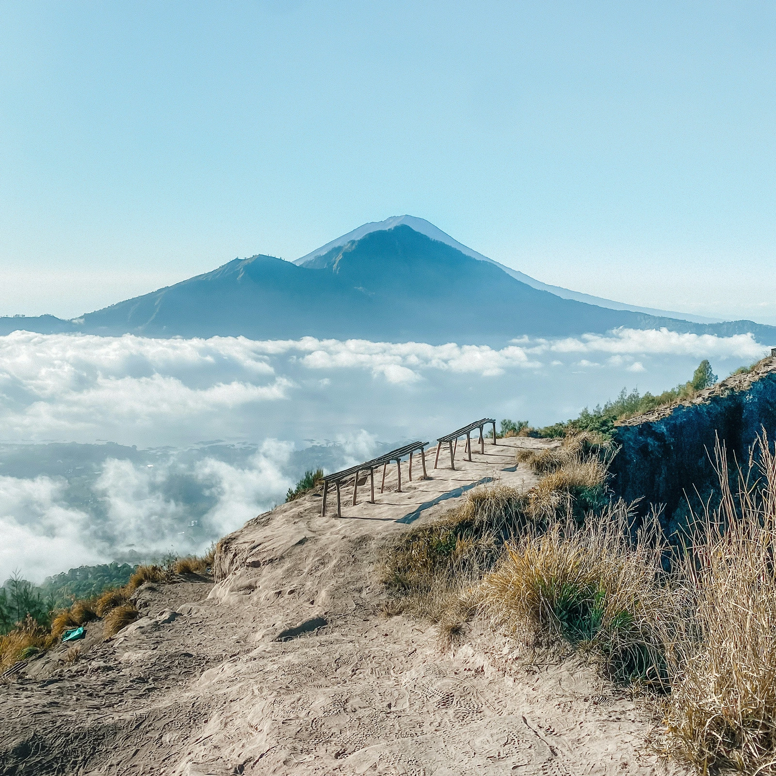 mount batur sunrise viewpoint in kintamani bali