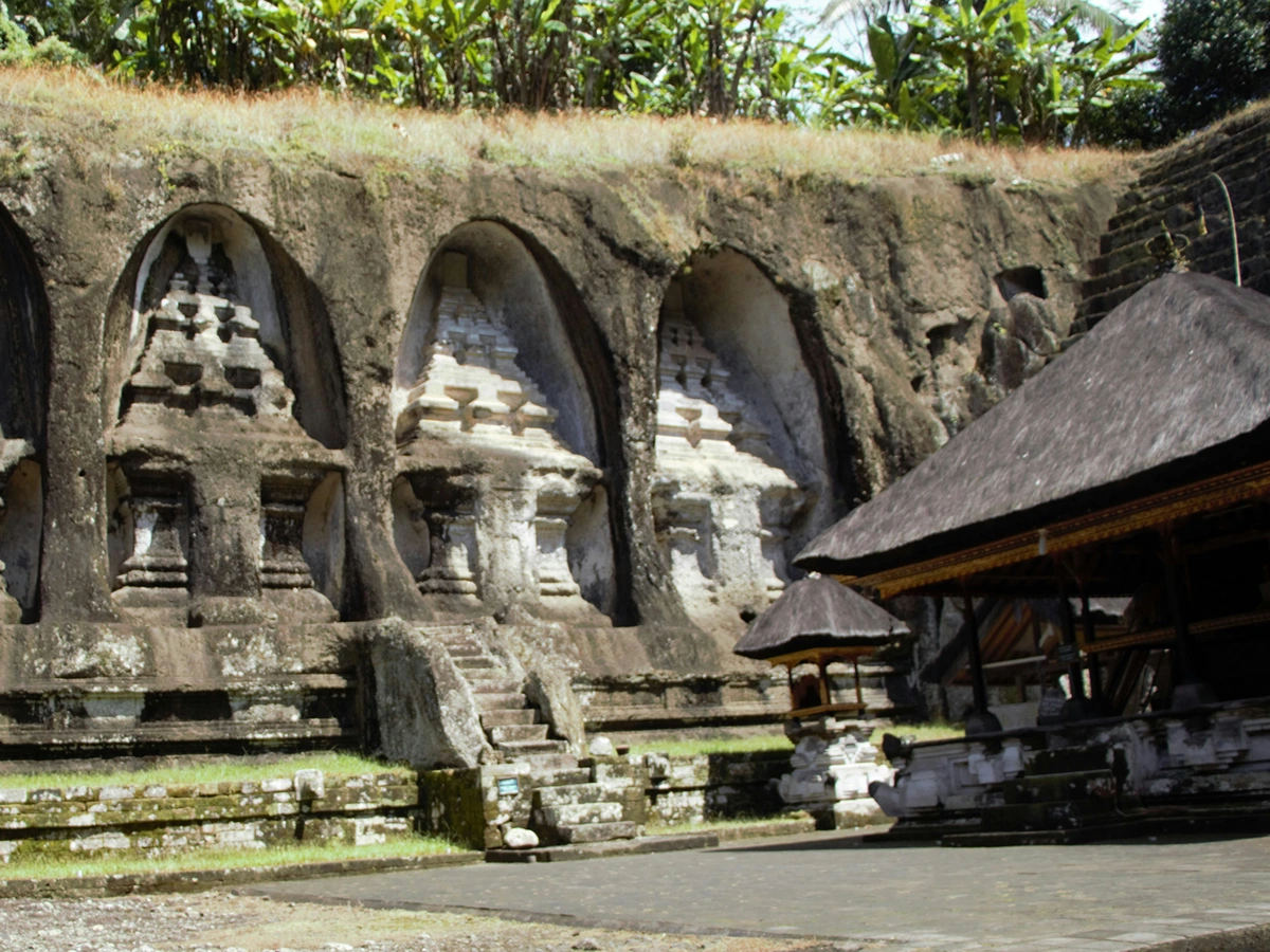 Historic Gunung Kawi Temple and Stone Shrines in Bali