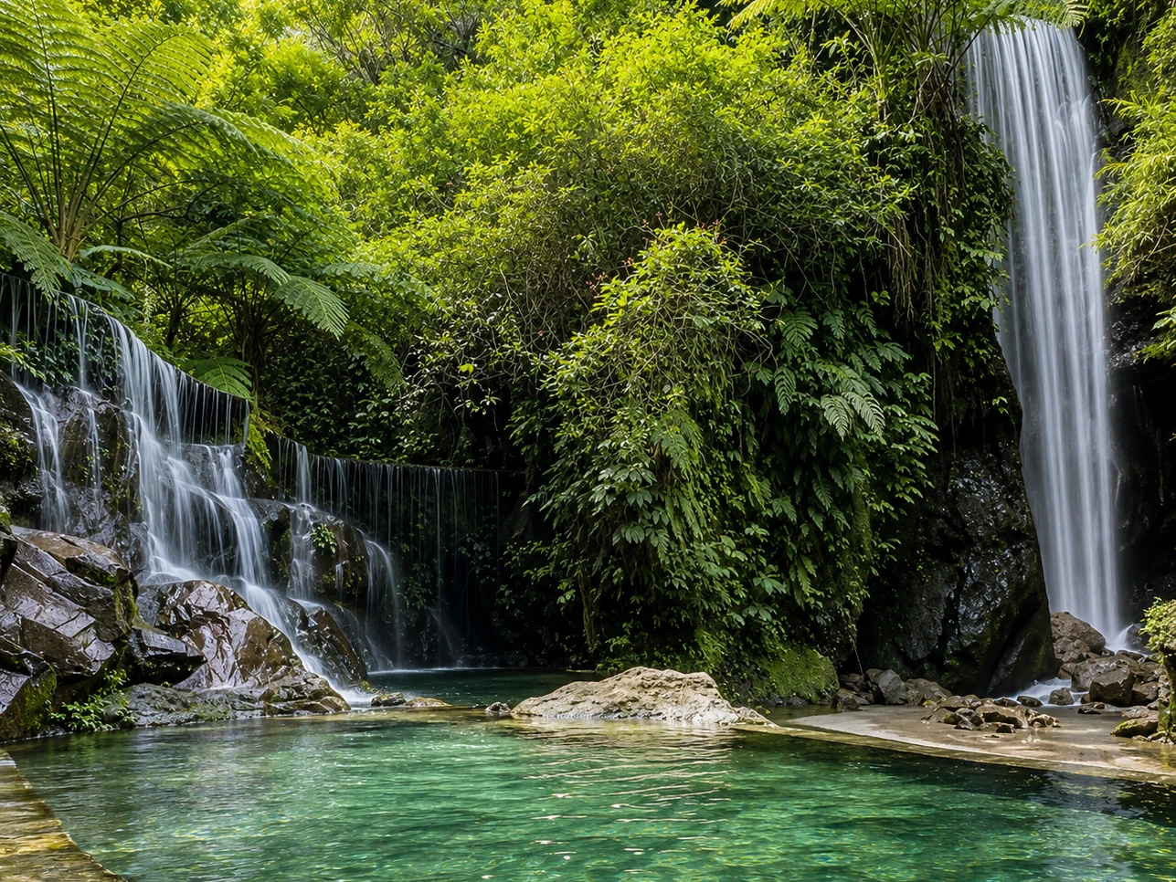 Private Goa Raja Waterfall Tour in Bali